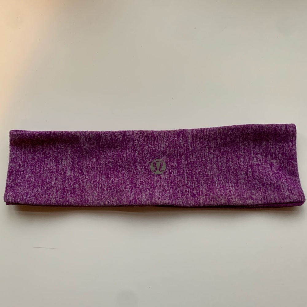 Lululemon Athletica Purple Headband Reversible
